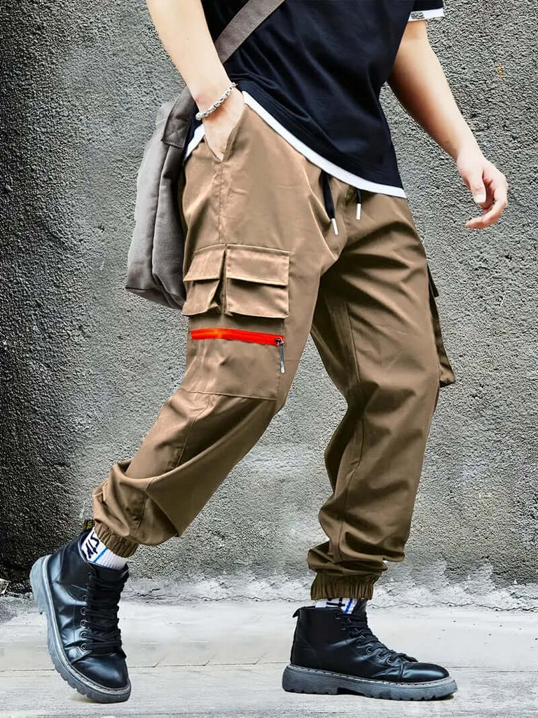 Comfortable and Stylish Long Pants With Multiple Pockets-DESTINY