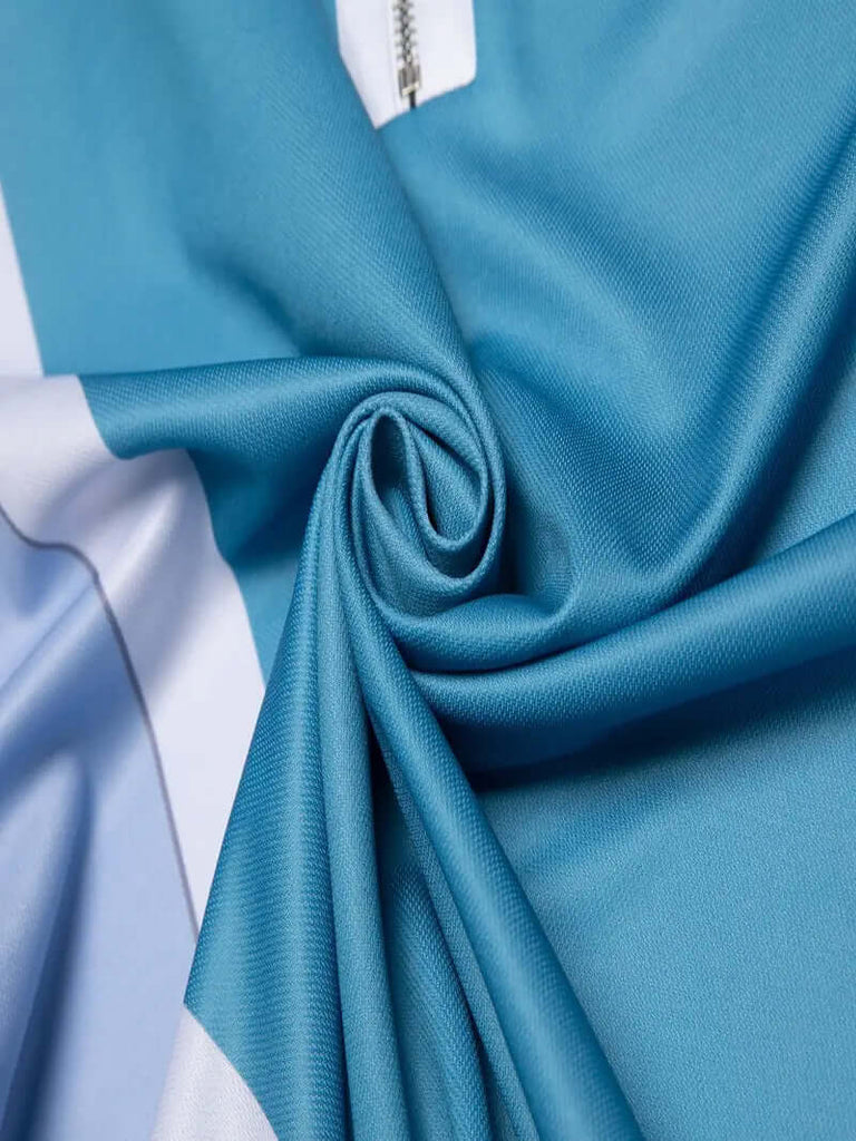 Ethan – casual short-sleeved shirt with stripe print-DESTINY