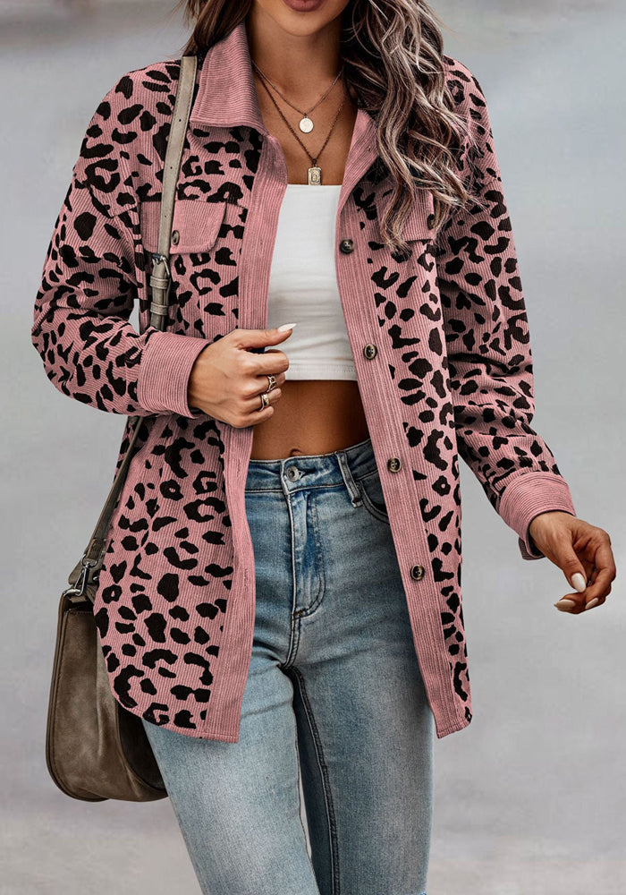 Leopard cardigan - Sophisticated look for any occasion-DESTINY