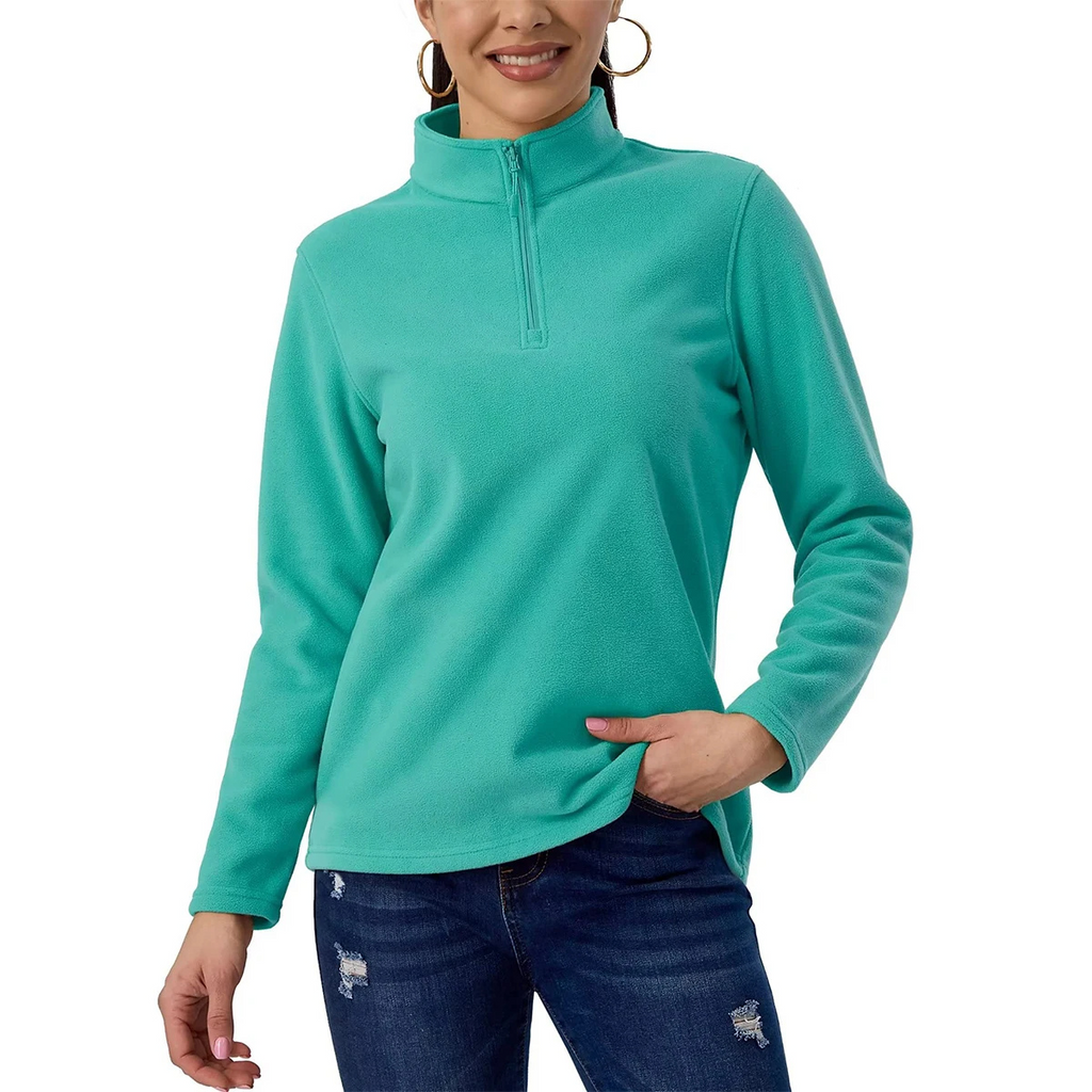 Comfortable jacket with a short zip, ideal for activities, fleece - High-quality craftsmanship for durability - Lightweight and breathable material-DESTINY