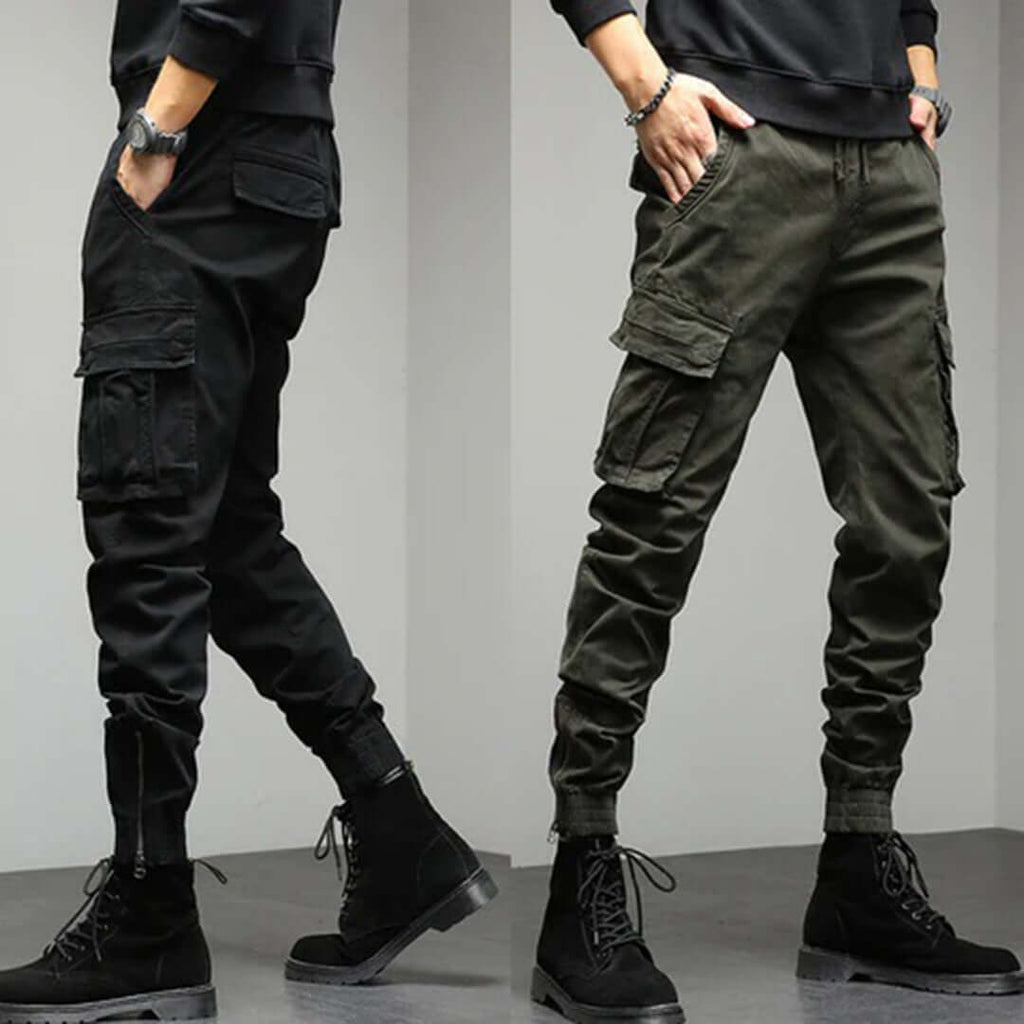 Harold - 6 pocket cargo trousers-DESTINY