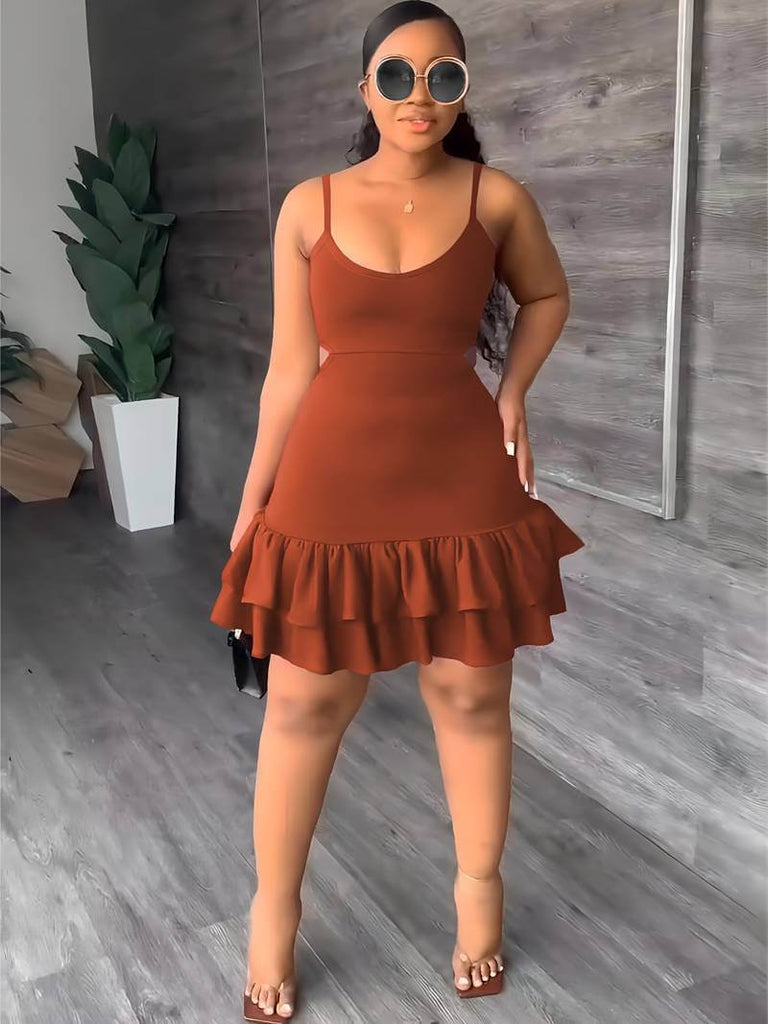 Amelia – chic sleeveless cami dress for women-DESTINY