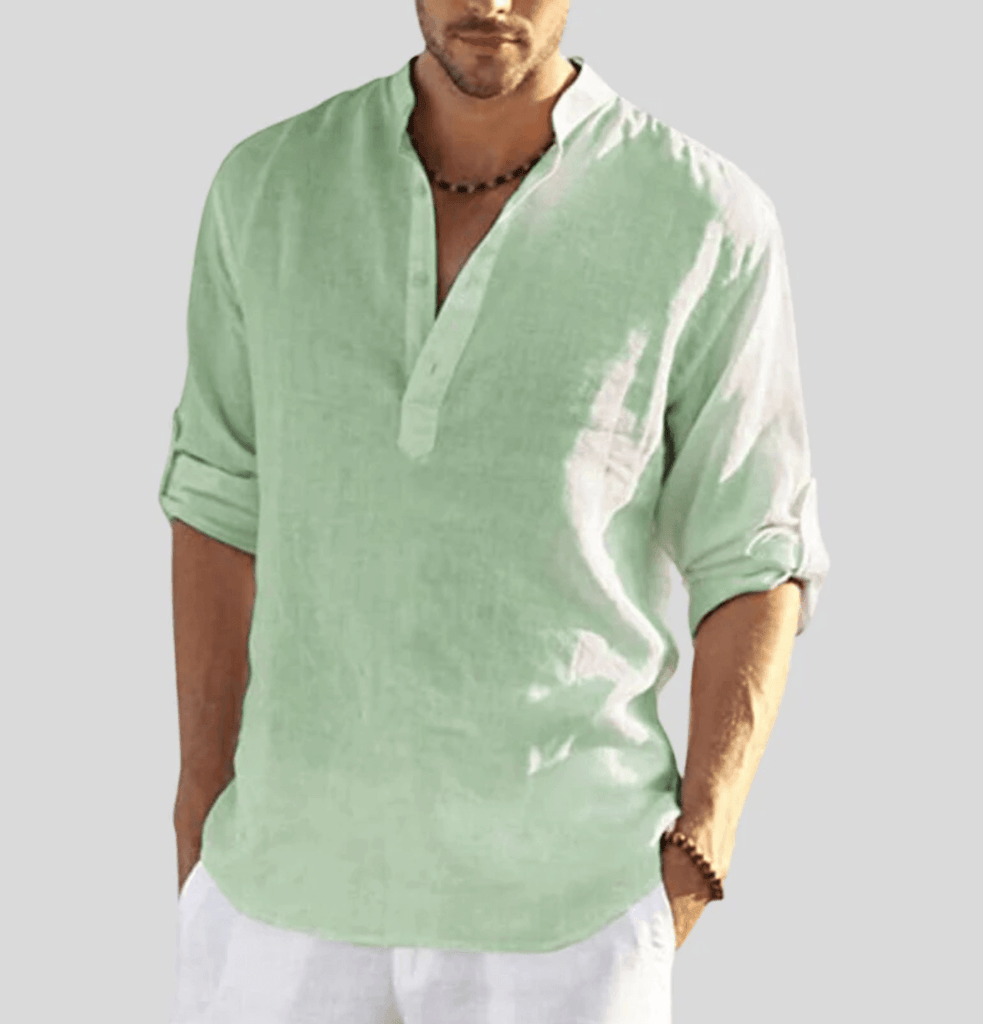 Elegant linen shirt for men - Thomas-DESTINY