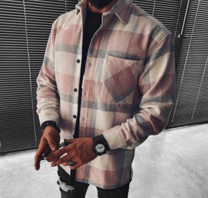 LUKAN - Incredibly comfortable and warm shirt-DESTINY