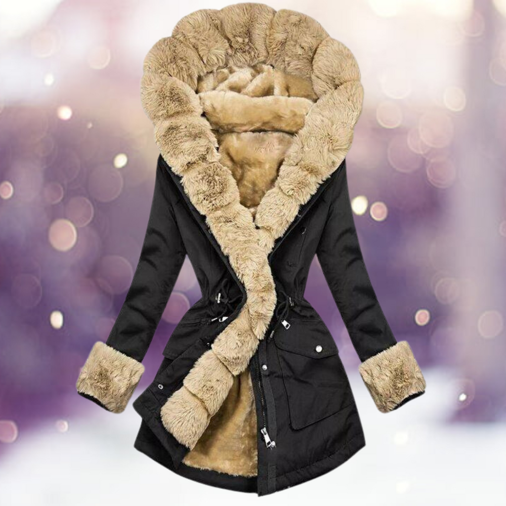 The warm fashion jacket with a cosy plush lining - Perfect for chilly days-DESTINY