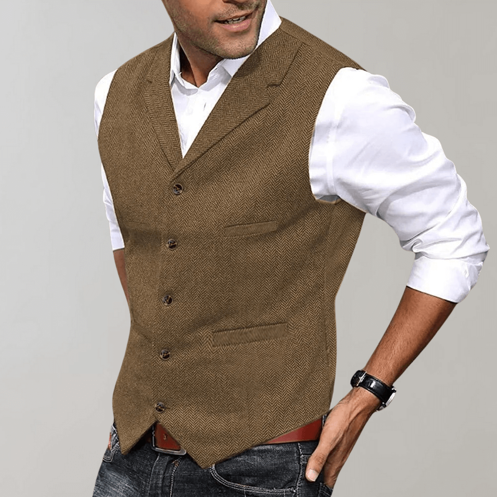 Osmo - Stylish men's waistcoat-DESTINY