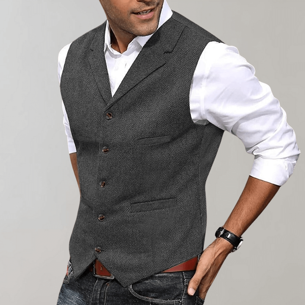 Osmo - Stylish men's waistcoat-DESTINY