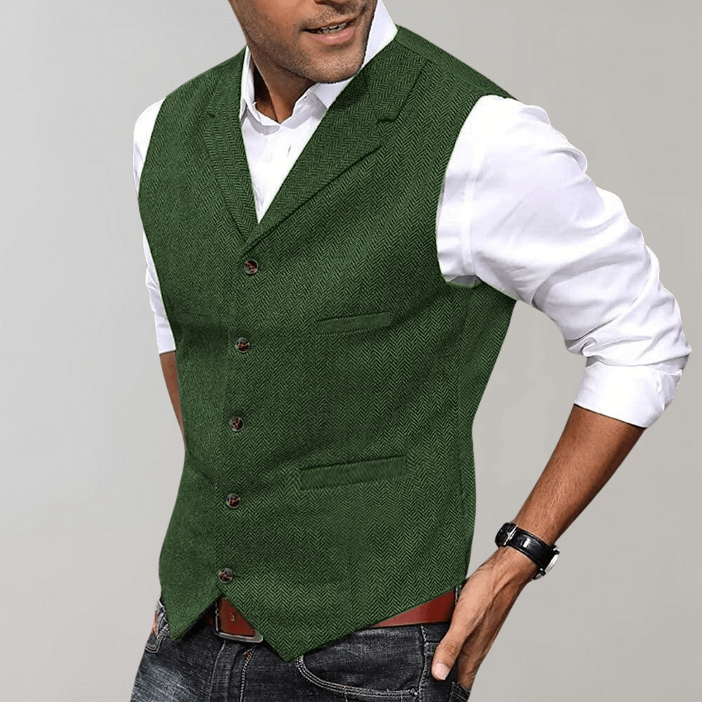 Osmo - Stylish men's waistcoat-DESTINY