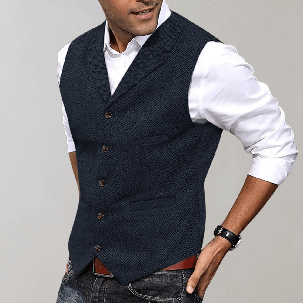 Osmo - Stylish men's waistcoat-DESTINY