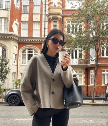 Elegant wool jacket-DESTINY