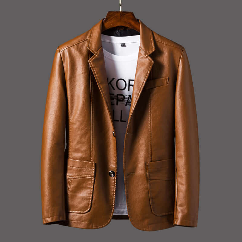 Davids™ Leather-like jacket-DESTINY