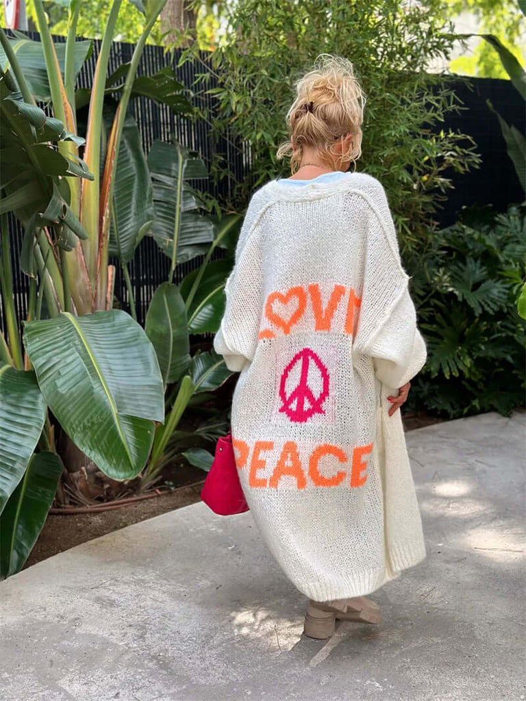 GAIA - Love And Peace Cardigan-DESTINY