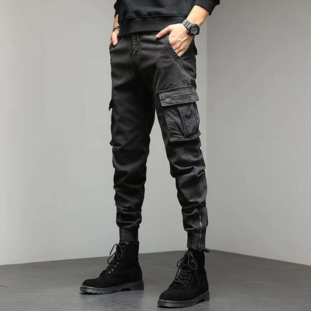 Harold - 6 pocket cargo trousers-DESTINY