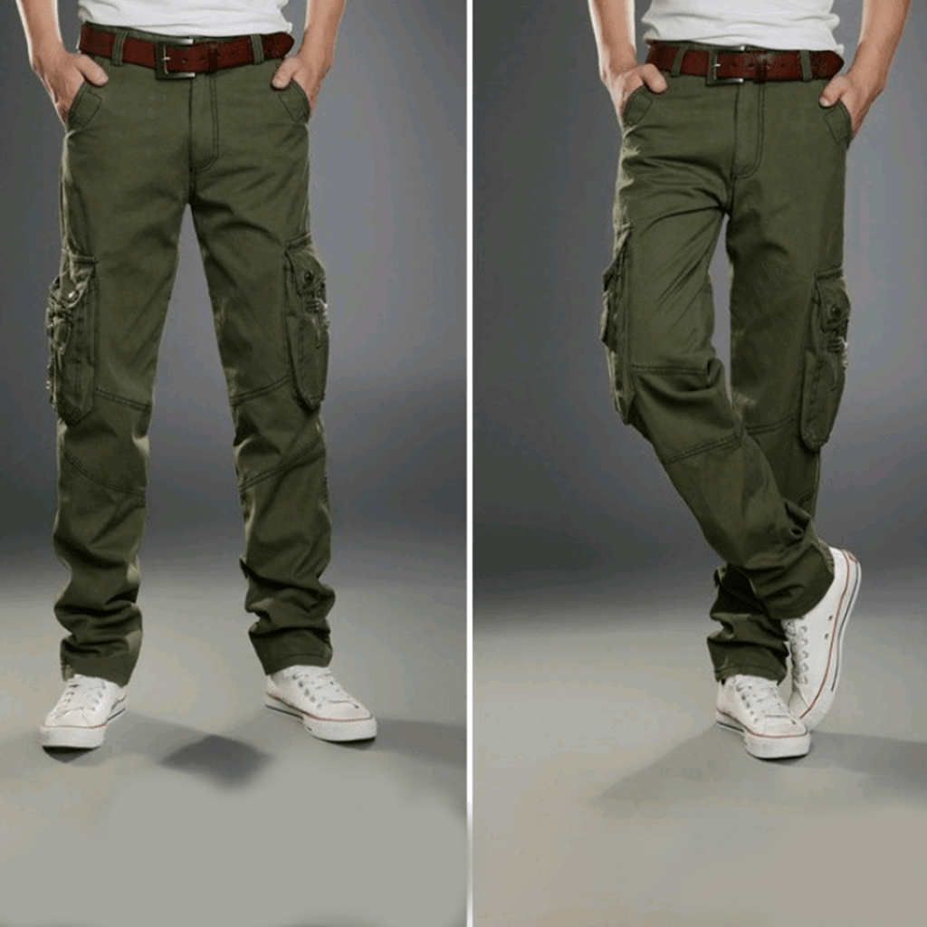 Flavio - Casual cargo trousers-DESTINY