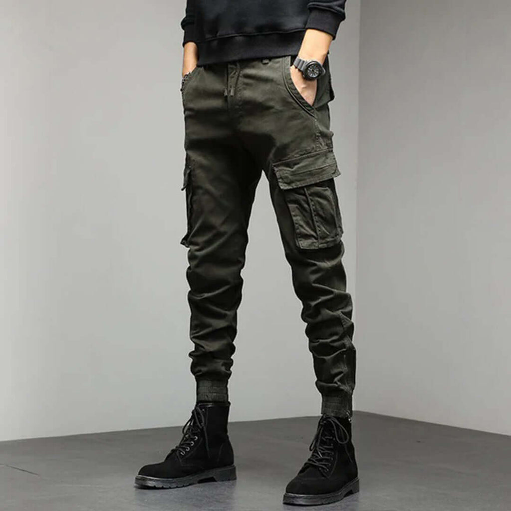 Harold - 6 pocket cargo trousers-DESTINY