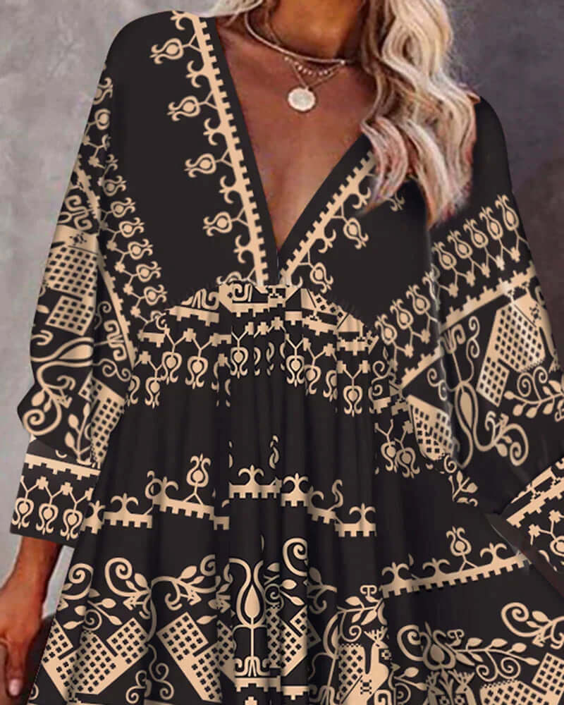 ELVA - Classic mini dress-DESTINY