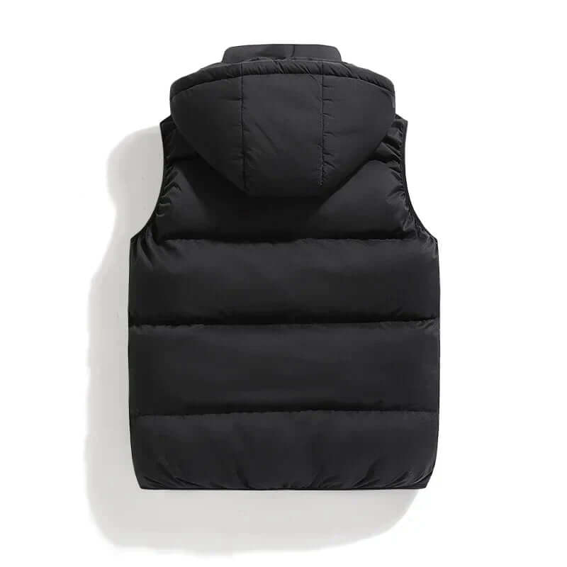 Haris - Waistcoat with detachable hood-DESTINY