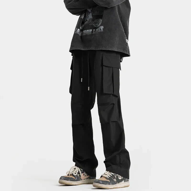 Hudson - Tactical cargo trousers with multi-pocket design-DESTINY