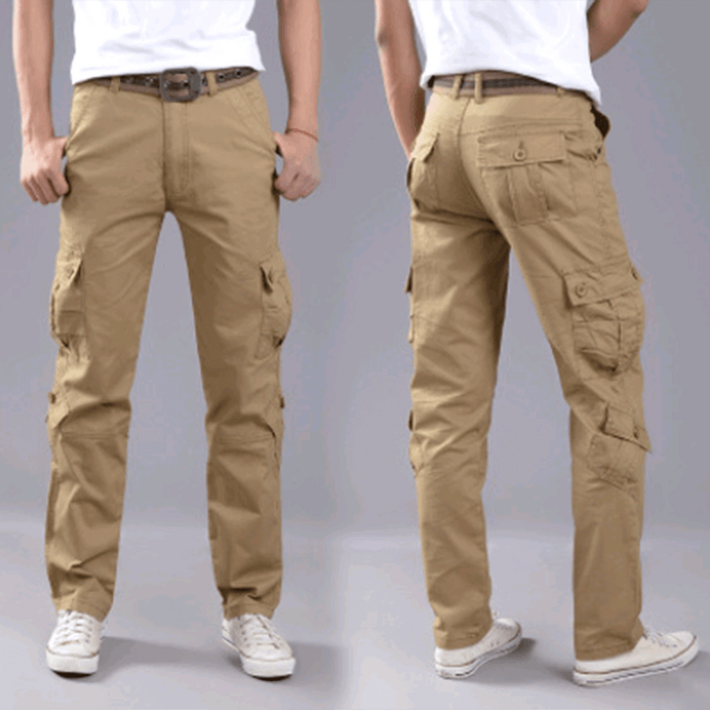 Flavio - Casual cargo trousers-DESTINY