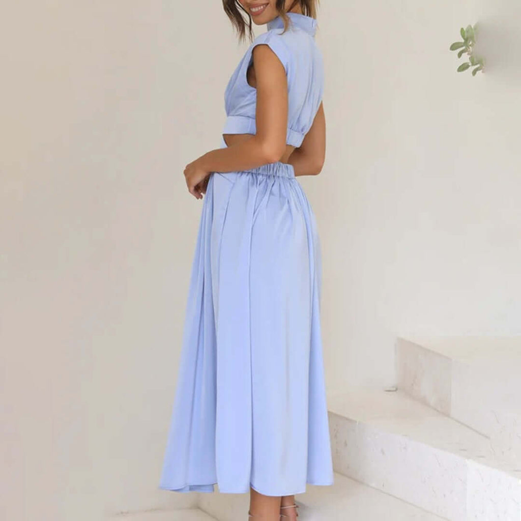 Beatrix - Elegant sleeveless dress-DESTINY