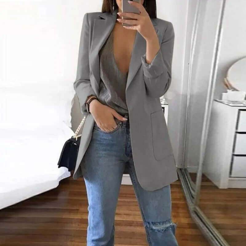 Elyssa - Effortless Executive Blazer-DESTINY