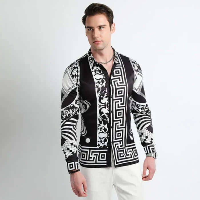 James – party blouse for nightlife | an evening collection-DESTINY