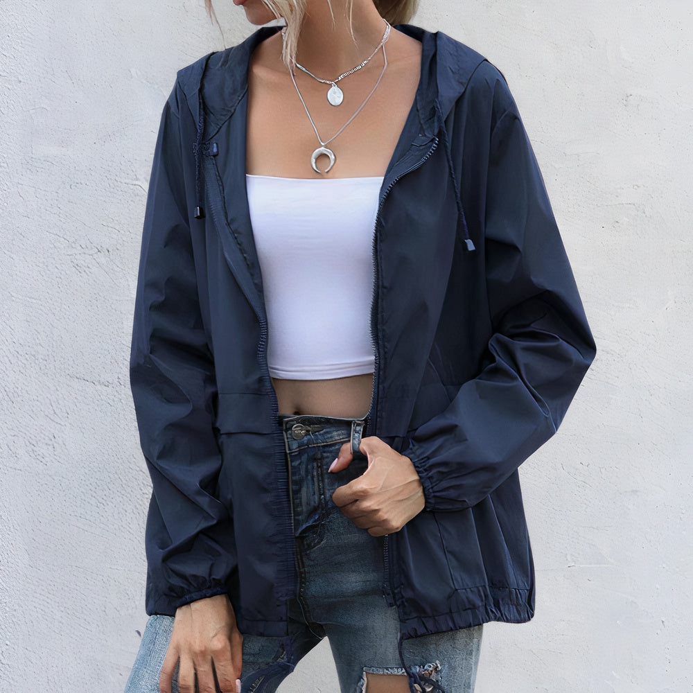 Windproof all-season jacket with hood - Cozy and warm for winter-DESTINY