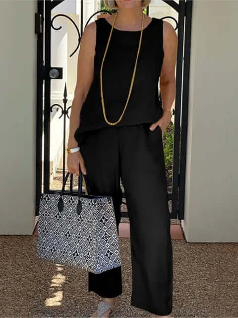 Naimi - Two-piece casual summer set-DESTINY