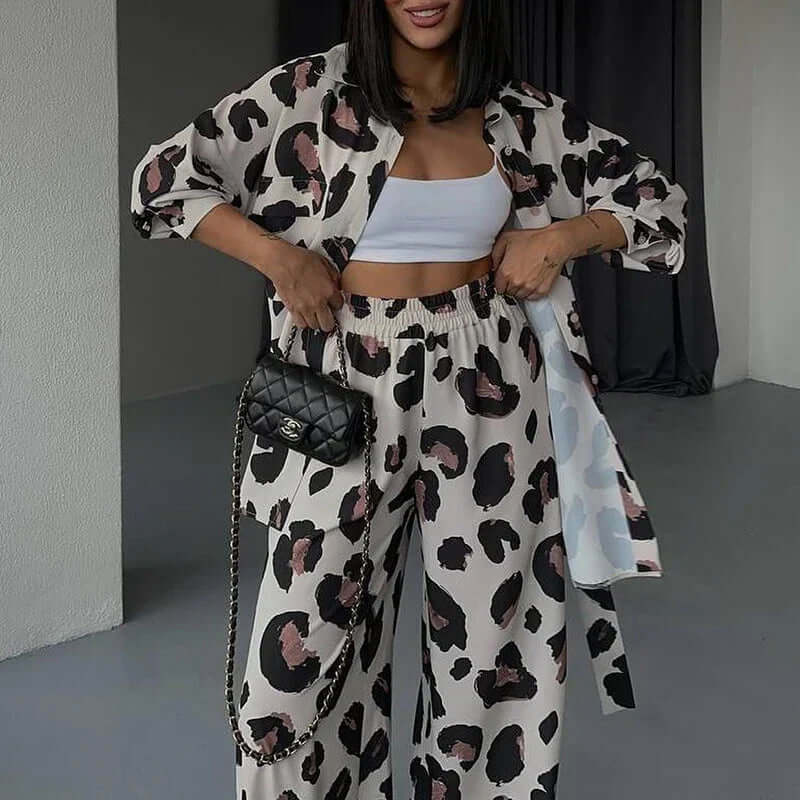 Laila - Spring cardigan set-DESTINY