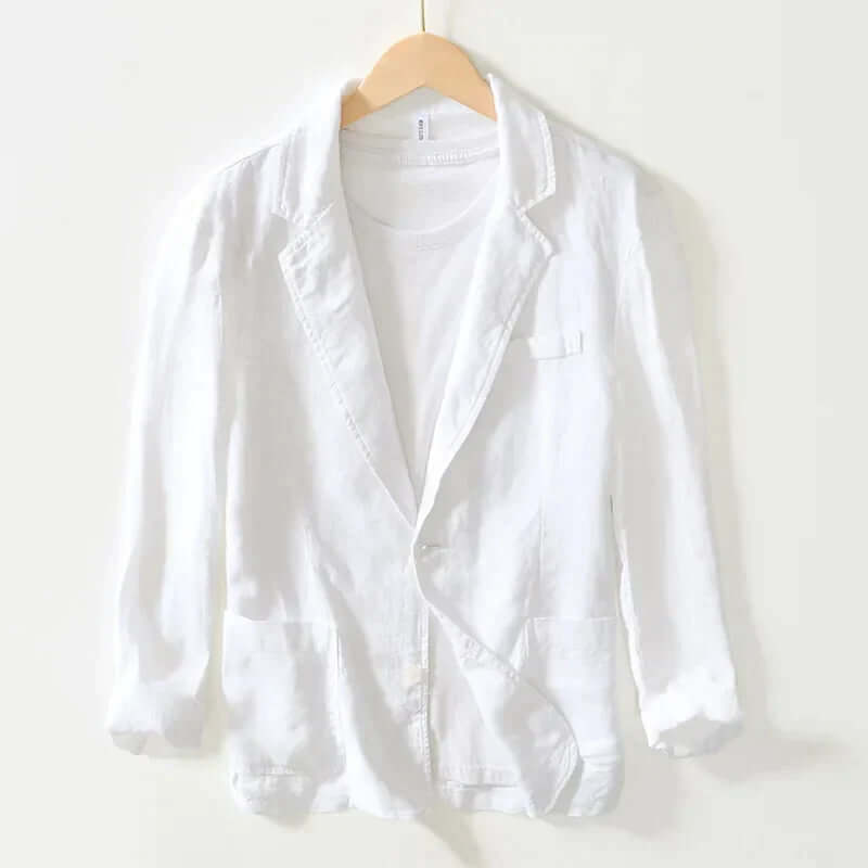 Harlow - Casual linen blazer-DESTINY