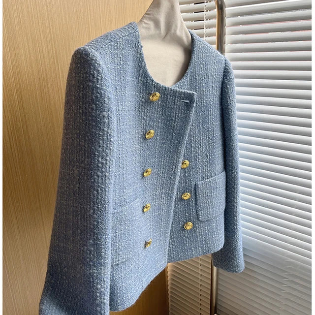 Elegant casual short jacket - Ideal for layering - Lightweight and breathable material-DESTINY