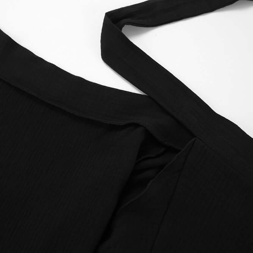 Miranda - Bohemian two-piece set with wrap skirt and crop top-DESTINY