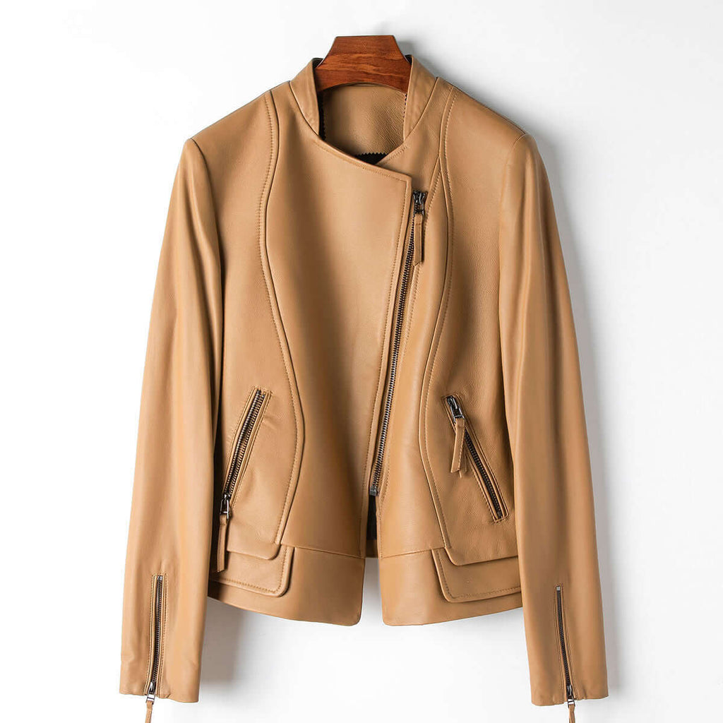 Rhonda - Fancy leather jacket-DESTINY