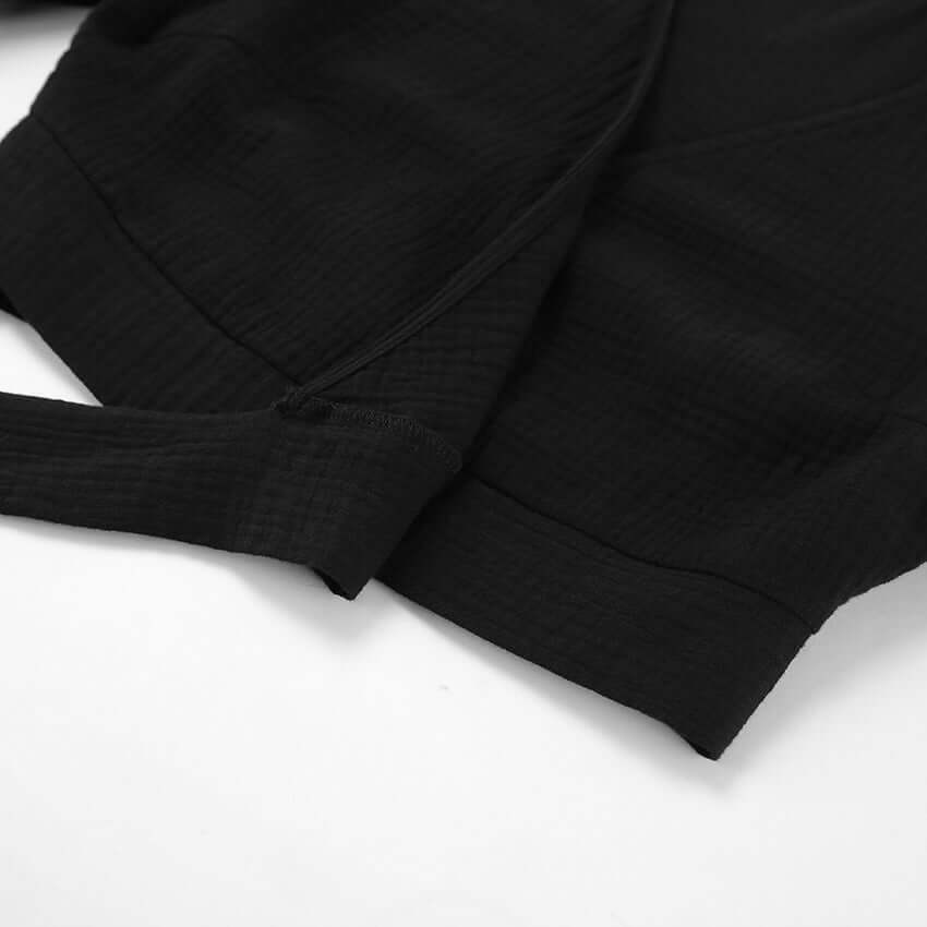 Miranda - Bohemian two-piece set with wrap skirt and crop top-DESTINY