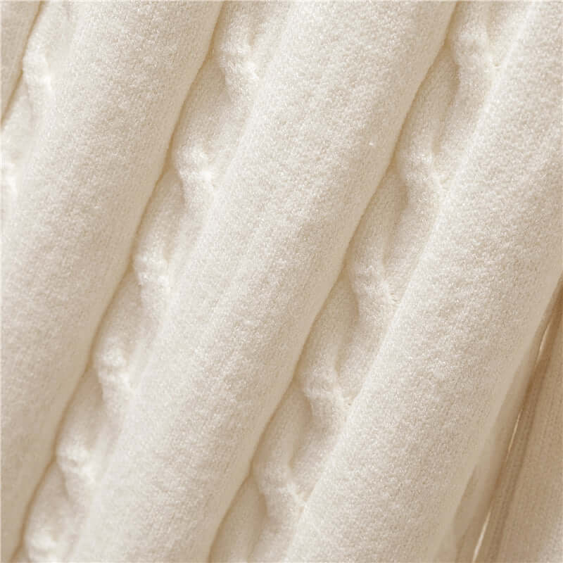 Cashmere-like pullover suit set & warm waistcoat-DESTINY