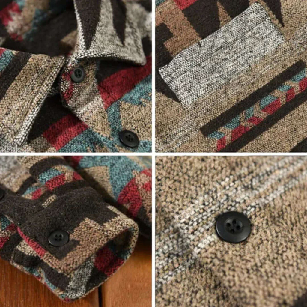 Kendrick – vintage flannel shirt for men-DESTINY