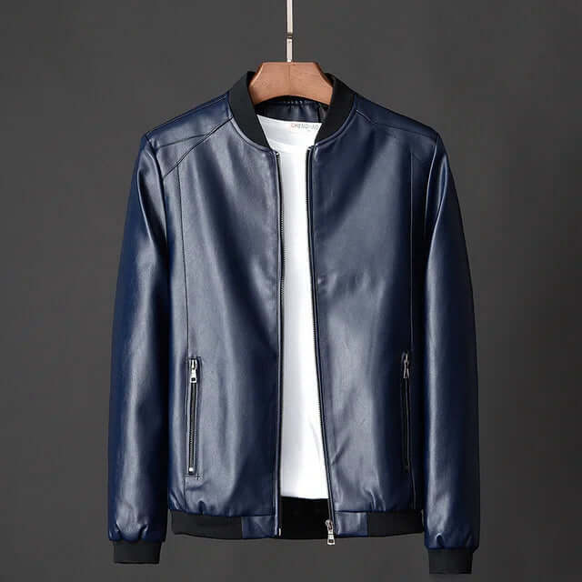 Alonzo - Winter Leather Jacket-DESTINY