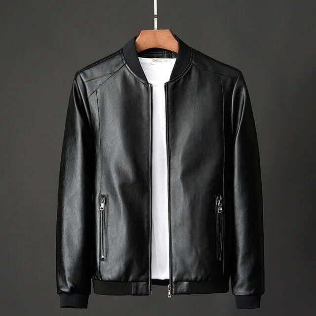 Alonzo - Winter Leather Jacket-DESTINY