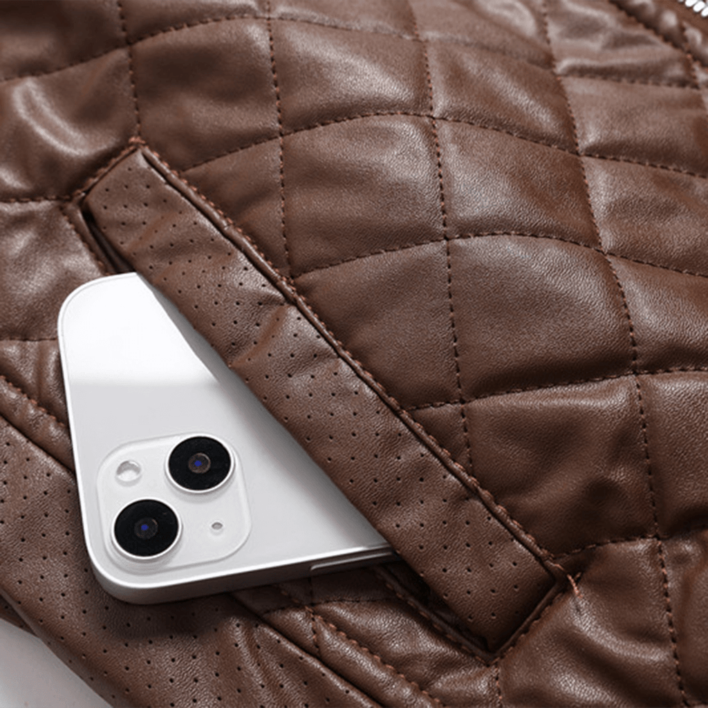 Reid - Leather jacket for men-DESTINY