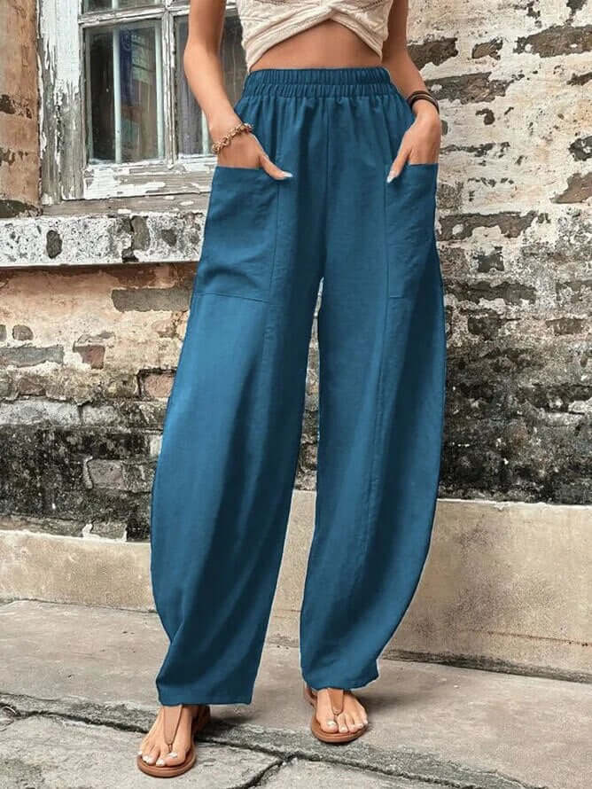 Casual vintage trousers-DESTINY