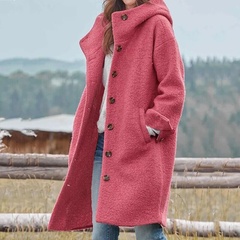 Elegant thick winter jacket for women-DESTINY