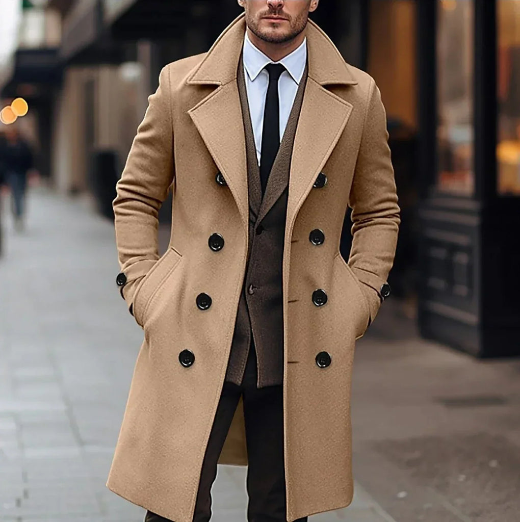 ARIES - Stylish Men's Trench Coat-DESTINY