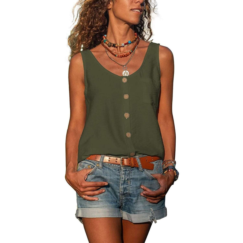 Ibiza Fashion Elegant Women's Tank Top-DESTINY