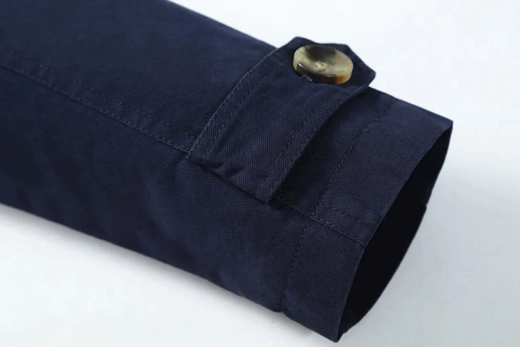 Men's fashionable long trench coat-DESTINY