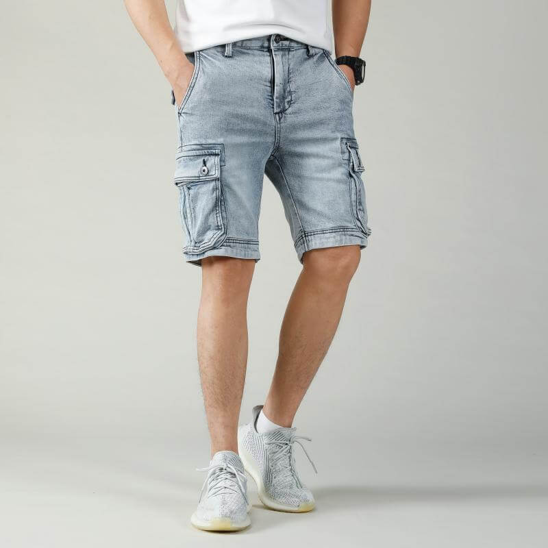 Matthew - Breathable cargo shorts-DESTINY