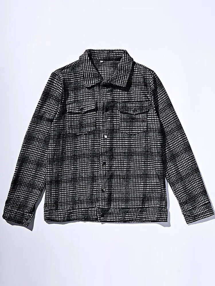 Tomas - Vintage checked jacket-DESTINY