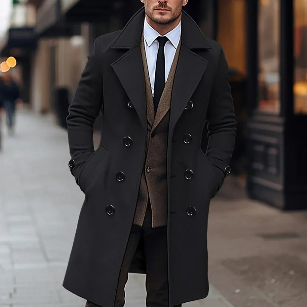 ARIES - Stylish Men's Trench Coat-DESTINY