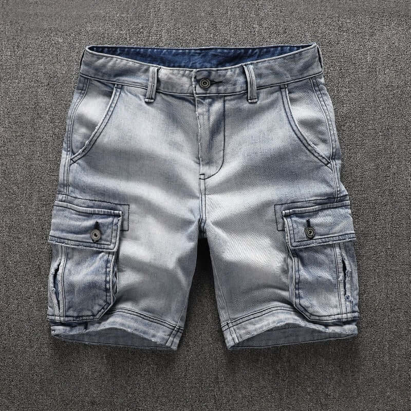 Matthew - Breathable cargo shorts-DESTINY