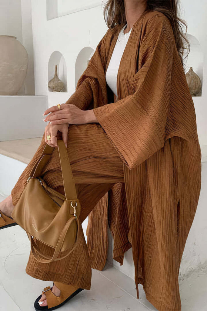 SIRI - Cardigan & trousers set-DESTINY