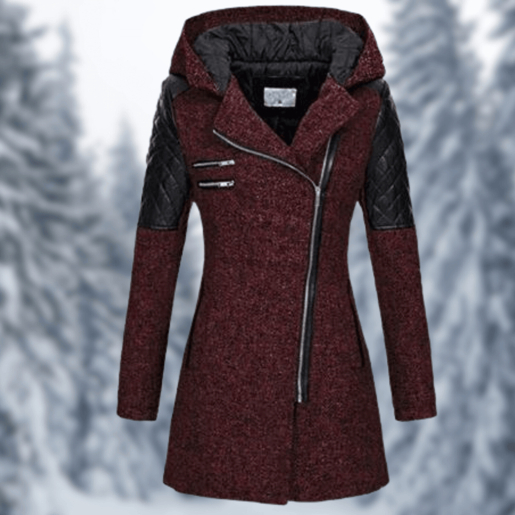 Women's coat with zip-DESTINY